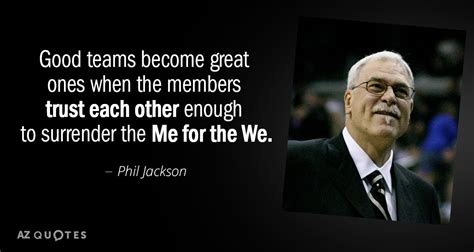 phil jackson teamwork quotes